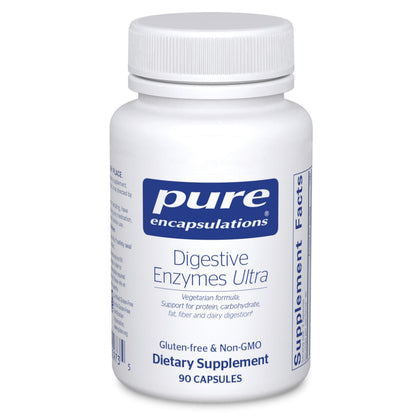 Flacon de 90 capsules d'Enzymes Ultra Pure Encapsulations