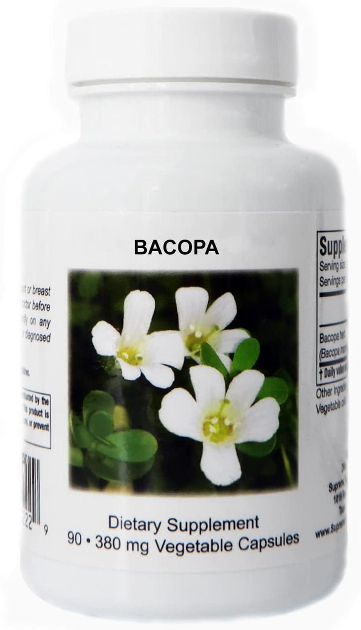 Flacon de 90 capsules de Bacopa Monnieri de Nutrition Products