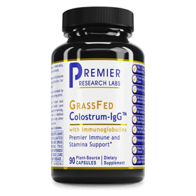 Flacon de 90 capsules de colostrum bovin Premier Research Labs