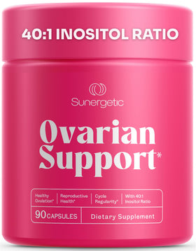 Flacon de 90 capsules de complément alimentaire ovarien Sunergetic