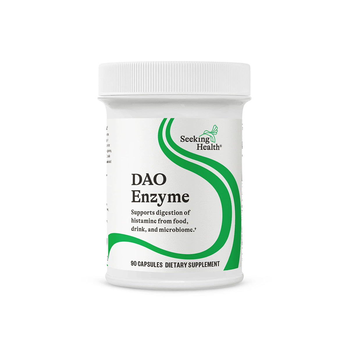 Flacon de 90 capsules de DAO Enzyme de Seeking Health