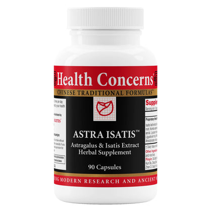 Flacon de 90 capsules de Health Concerns Astra Isatis