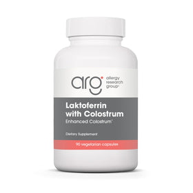Flacon de 90 capsules de Laktoferrin avec Colostrum d'Allergy Research Group