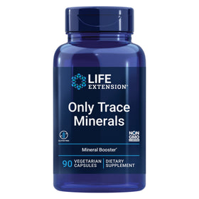 Flacon de 90 capsules de minéraux trace Life Extension