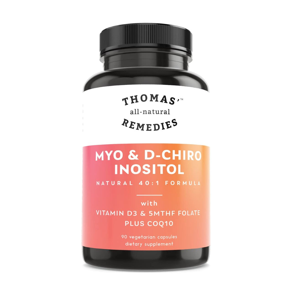 Flacon de 90 capsules de Myo Inositol et D-Chiro Inositol