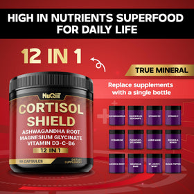 Flacon de 90 capsules de NUQIIT sur table