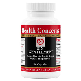 Flacon de 90 capsules Health Concerns Six Gentlemen vue de face