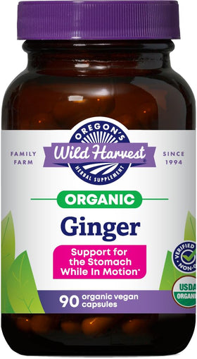 Flacon de 90 capsules Oregon's Wild Harvest Gingembre 1000 mg