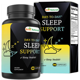 Flacon de 90 capsules végétales Best Naturals Complément Alimentaire Sommeil