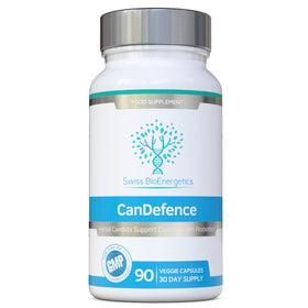 Flacon de 90 capsules végétariennes CanDefence de swiss bioenergetics