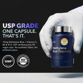 Flacon de 90 capsules végétariennes Methylene Blue ZAB