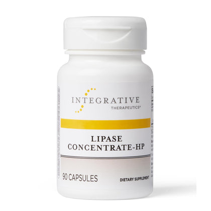 Flacon de 90 comprimés Lipase Concentrate-HP d'Integrative Therapeutics