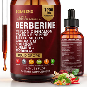 Flacon de 90ml de Bobabemo Complément Alimentaire 14-en-1