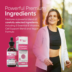 Flacon de B Complex Liquide BioSource Labs avec dosage