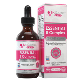 Flacon de B Complex Liquide BioSource Labs vue de face
