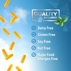 Flacon de B Complex Nature's Nutrition ouvert