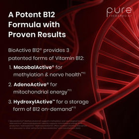 Flacon de B12 Methylé Pure Therapro Rx ouvert