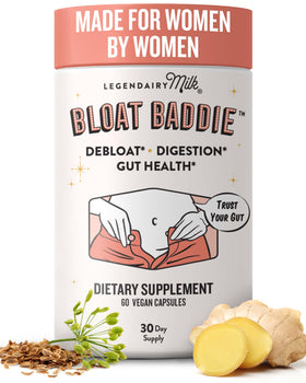 Flacon de Baddie Legendairy Milk 60 capsules vue avant