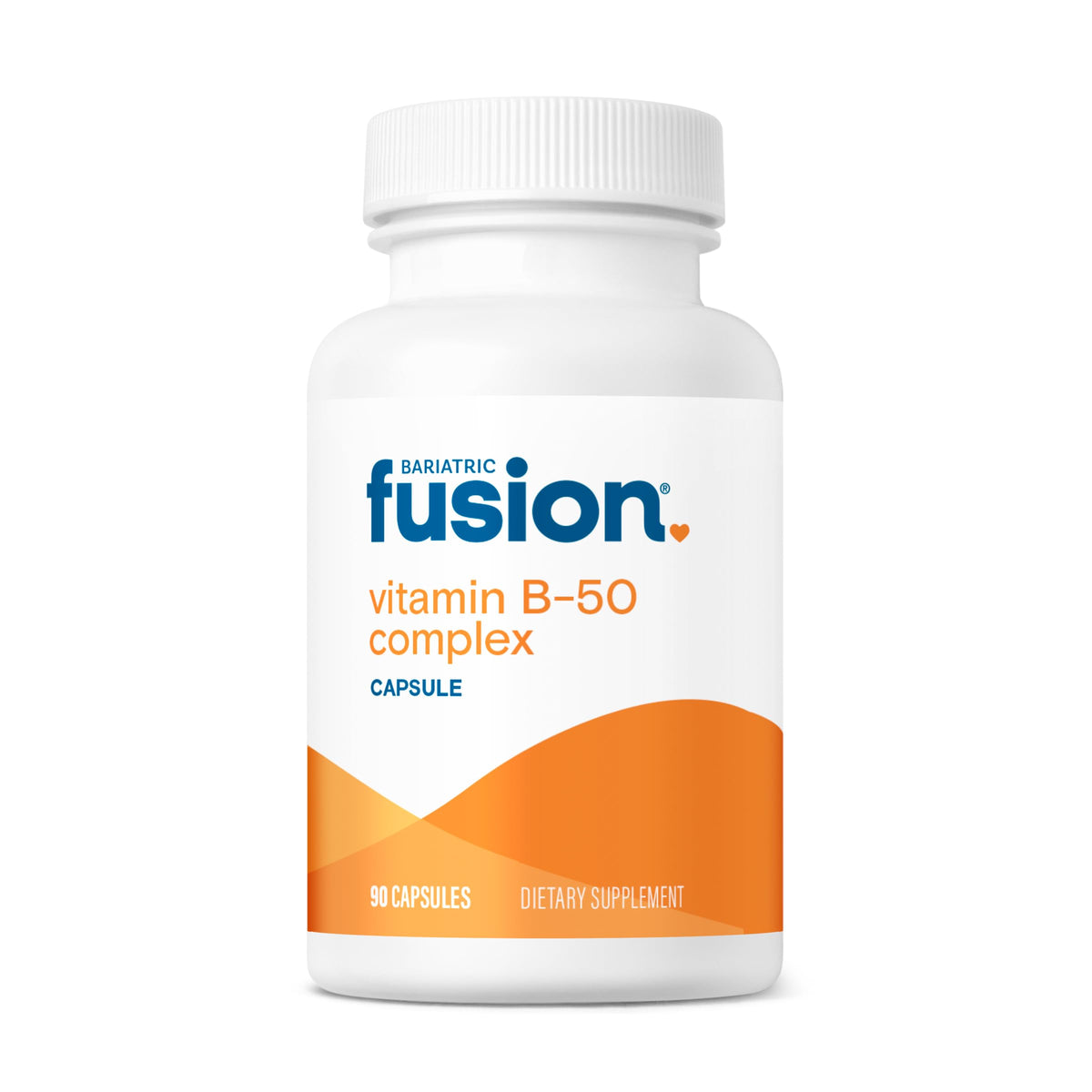 Flacon de Bariatric Fusion Complexe de Vitamines B 90 capsules vue de face
