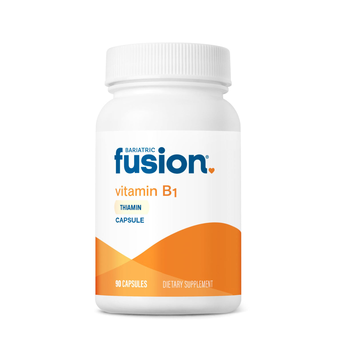Flacon de Bariatric Fusion Vitamine B1 avec 90 capsules