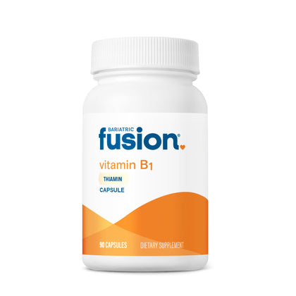 Flacon de Bariatric Fusion Vitamine B1 avec 90 capsules