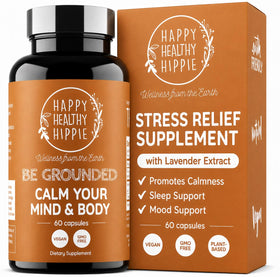 Flacon de Be Grounded de Happy Healthy Hippie avec 60 capsules