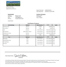Flacon de Berbérine Nature's Fusions ouvert avec capsules visibles