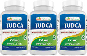Flacon de Best Naturals TUDCA 250mg Capsules Végétales - 60 unités