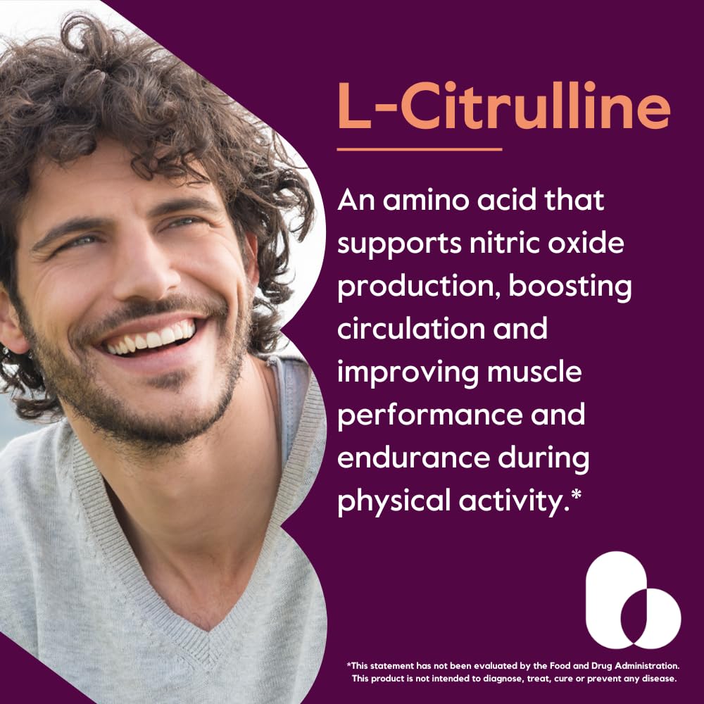 Flacon de BESTVITE L-Citrulline 750mg avec étiquette