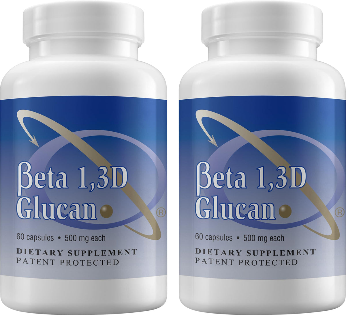 Flacon de Beta 1,3D Glucan 500 mg de Transfer Point, 120 capsules