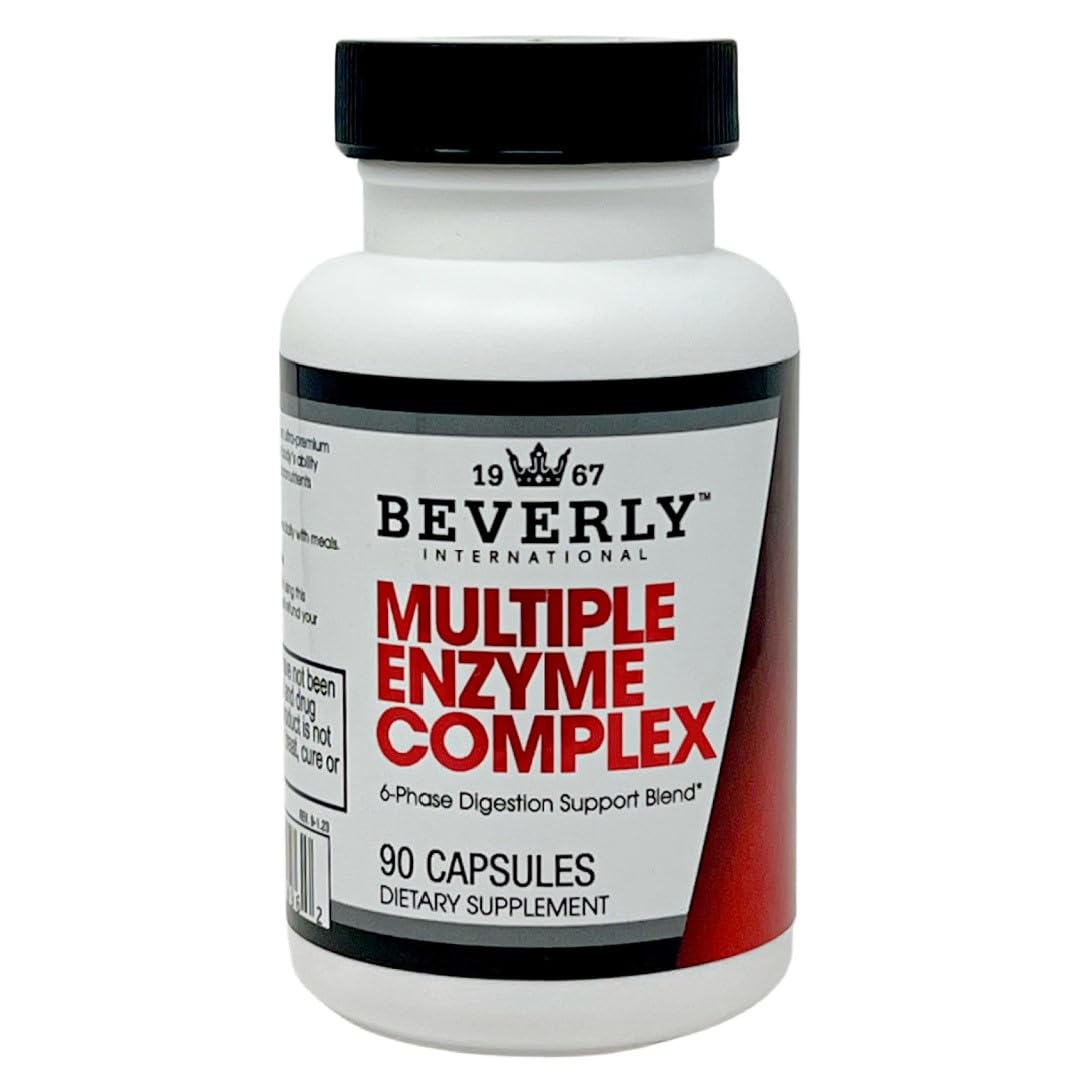 Flacon de Beverly International MEC, Enzymes daily, 90 Capsules
