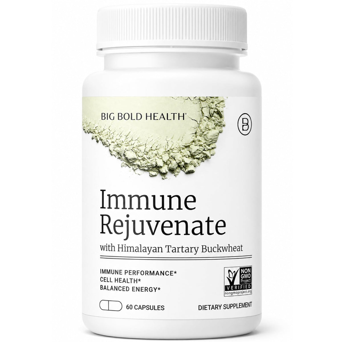 Flacon de BIG BOLD HEALTH HTB Rejuvenate avec 60 capsules végétariennes