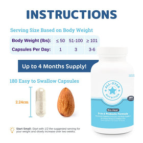 Flacon de Bio-Heal® ouvert montrant les capsules à l'intérieur