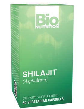 Flacon de Bio Nutrition Shilajit 60 capsules végétariennes