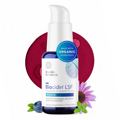 Flacon de Biocidin Formule Liposomale 50 ml vue de face