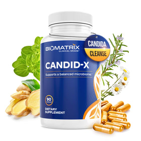 Flacon de BioMatrix Candid-X 90 capsules vue de face