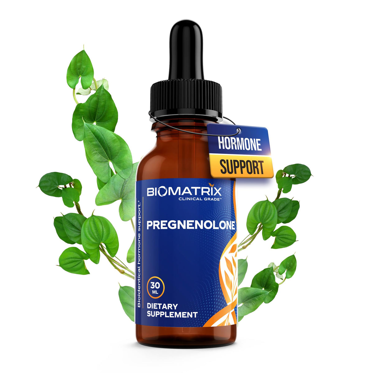 Flacon de BioMatrix Pregnénolone 30 ml vue de face