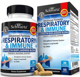 Flacon de BioSchwartz Complément Alimentaire Respiratoire 60 Capsules