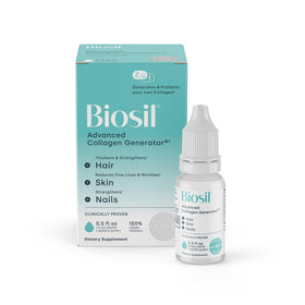 Flacon de Biosil Complément Alimentaire Collagène 0,5 fl oz avec gouttes