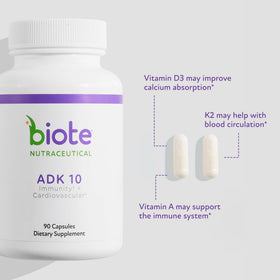 Flacon de Biote ADK 10 avec capsules