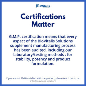 Flacon de Biovitalis Solutions Actiblue+ Methylene Blue 1% avec goutteur