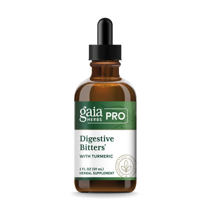 Flacon de Bitters daily au Curcuma Gaia Herbs Pro, 60 ml