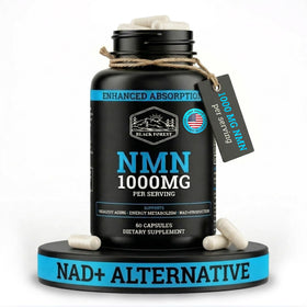 Flacon de Black Forest NMN 1000mg avec 60 capsules