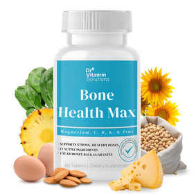 Flacon de Bone Health Max DR VITAMIN SOLUTIONS 90 comprimés