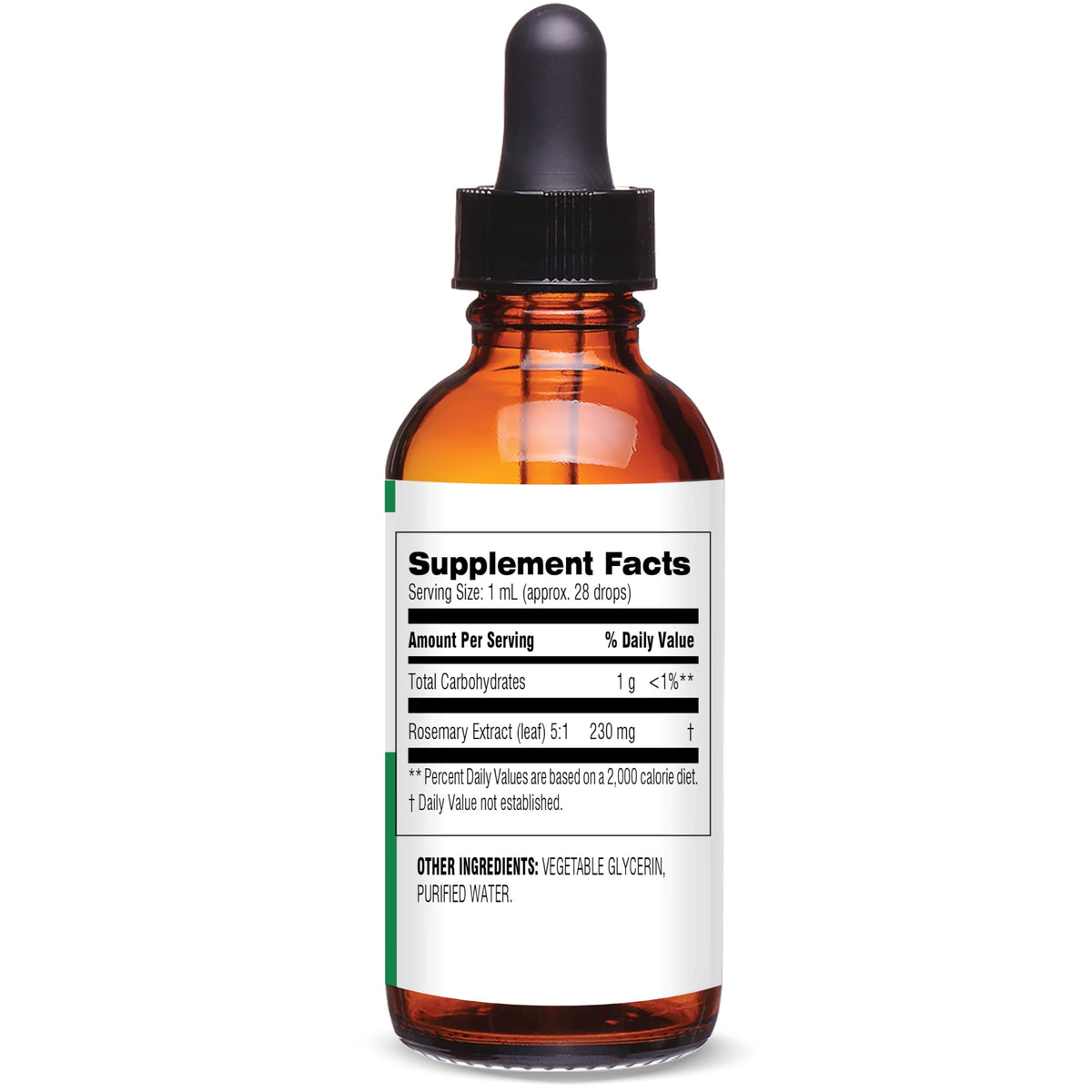 Flacon de Botanic Choice Extrait de Romarin 60 ml avec étiquette
