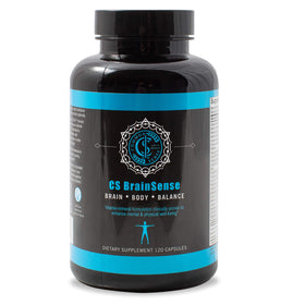 Flacon de BrainSense Complément Alimentaire 120 Capsules vue de face