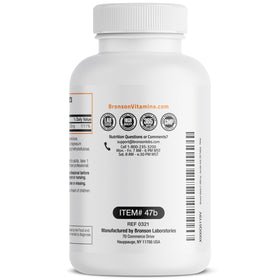 Flacon de Bronson Vitamine C 1000mg sur une table