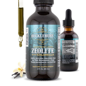 Flacon de BUCKLEBURY Suspension Liquide de Zéolite avec Chlorelle