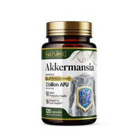 Flacon de Built by Nature Akkermansia Muciniphila Probiotique 120 capsules