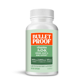 Flacon de Bulletproof Vitamines A-D-K 30 capsules